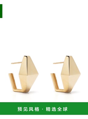 1h可退 香港直邮Aliita 女士 PAIR DECO ROMBO MEDI 耳环 EPDC9Z0
