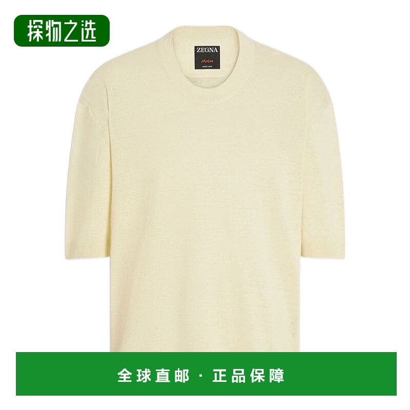 香港直邮Zegna Oasi Lino T恤 UFSL60A9PRDTSH