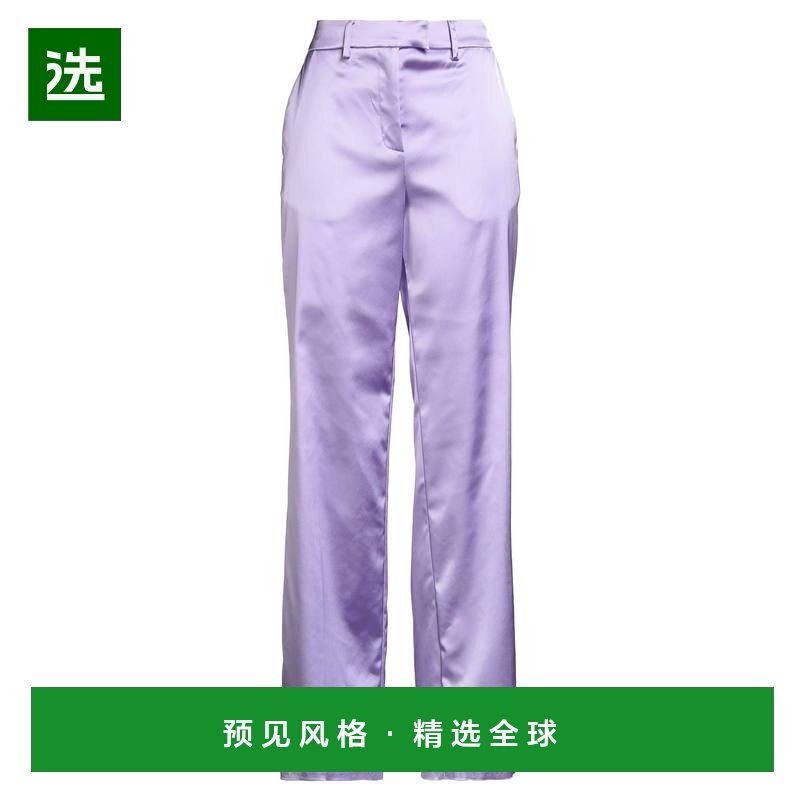 1h可退 香港直邮Semicouture 女士 休闲长裤 purple紫色 舒适时尚,女装/女士精品,休闲裤,淘宝优惠券,粉丝福利购,淘宝优惠卷
