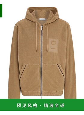 香港直邮Salvatore Ferragamo 长袖连帽衫 144767拉链卫衣