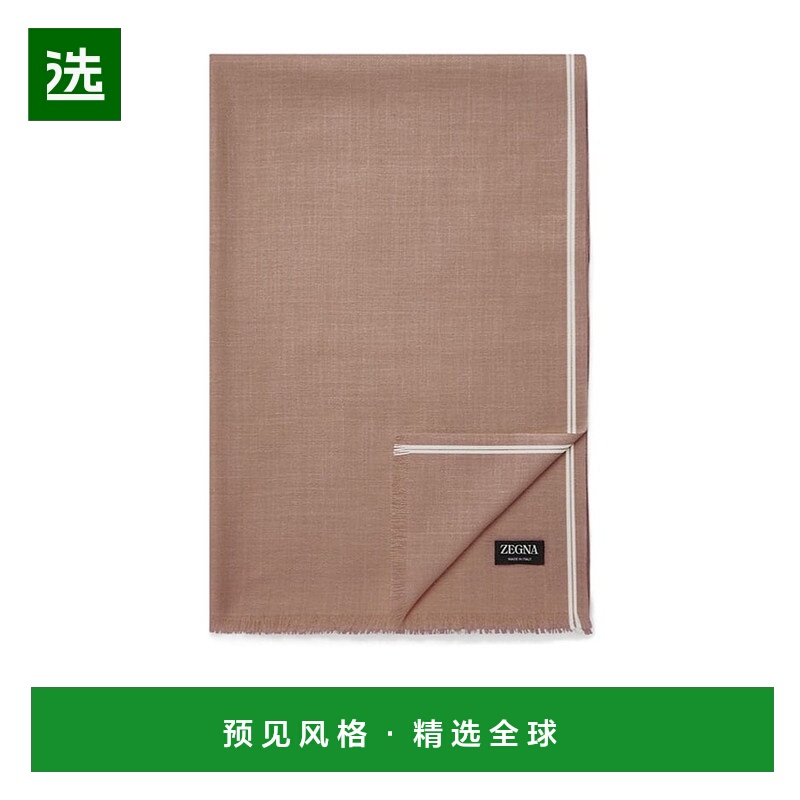 香港直邮Zegna 羊绒和亚麻围巾 Z9L04SA929E