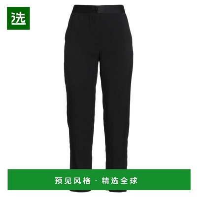1h可退 香港直邮Atos Lombardini 女士 休闲长裤 black黑色 舒适