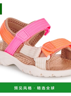 欧洲直邮Bisgaard 女孩 NICO 凉鞋 玫瑰色