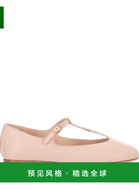 1h可退 香港直邮Chloe 蔻依 女士 Chloè 粉色平底鞋 25A02NRI6E4