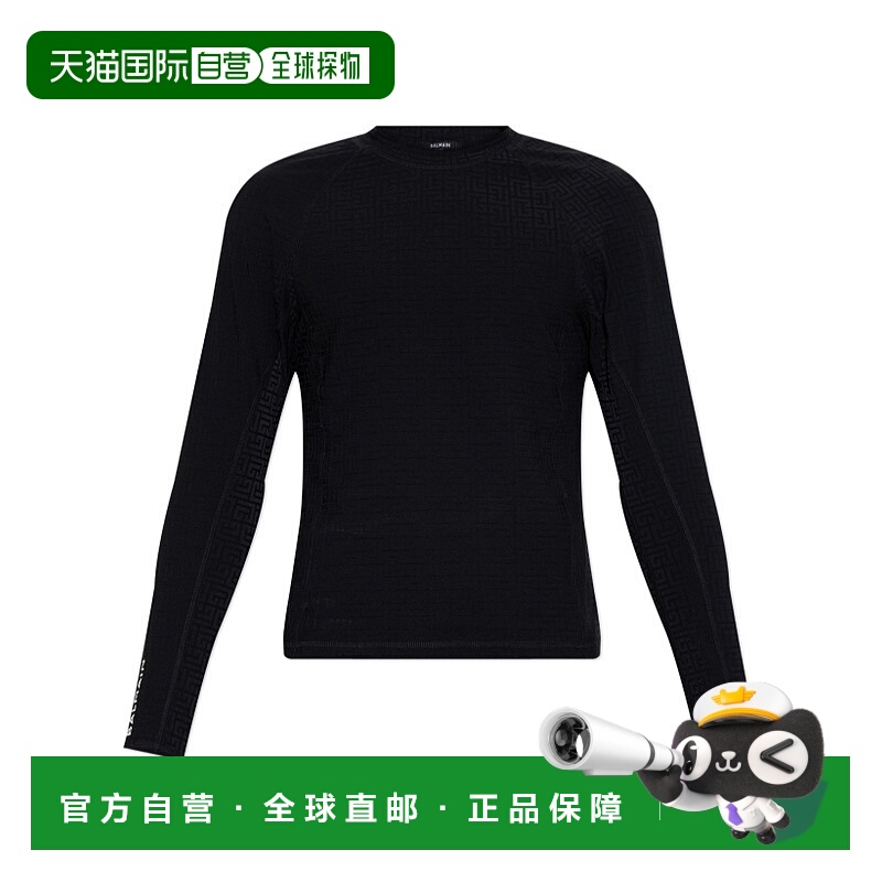 香港直邮Balmain 长袖T恤 BWM0216700