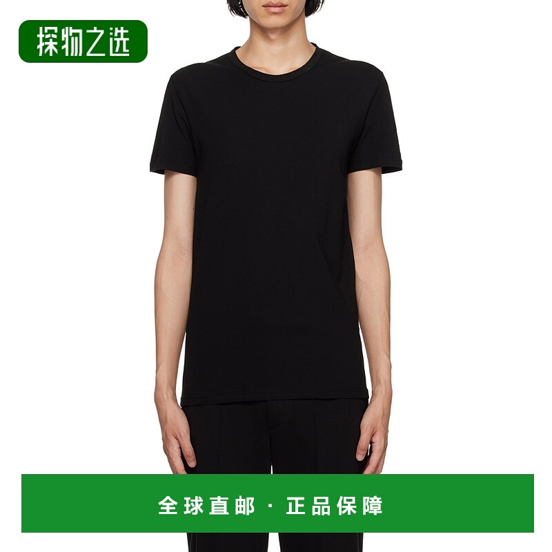 【99新未使用】香港直邮Zegna 圆领短袖T恤 N2M200090杰尼亚针织