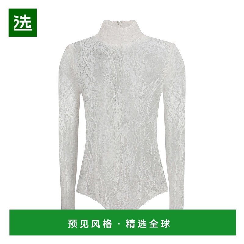 1h可退 香港直邮Balmain 巴尔曼 女士 LS 蕾丝高领上衣 FF1BG515C,女装/女士精品,连体衣/裤,淘宝优惠券,粉丝福利购,淘宝优惠卷