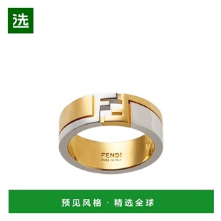 香港直邮Fendi Bague FF 戒指 7AJ975B08字母