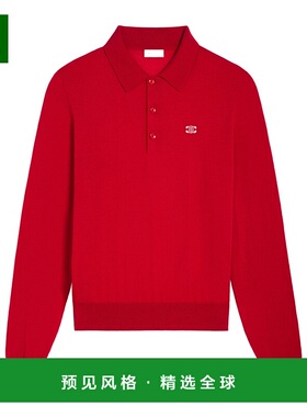 香港直邮Celine 翻领长袖针织衫 RY0FC367Y.