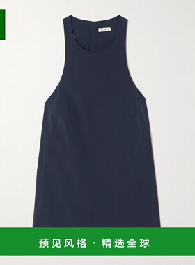 1h可退 香港直邮ST.AGNI 女士 露背棉混纺府绸背心 W25218DKIDark