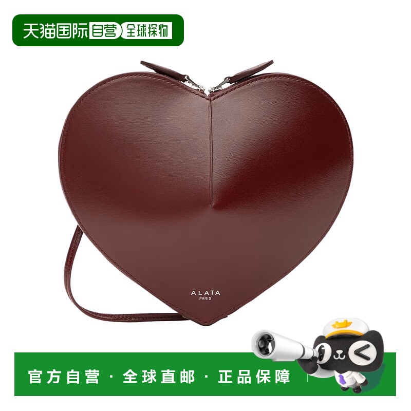 香港直邮Alaia Le Cœur 徽标心形单肩包 AA1P003C0Y75