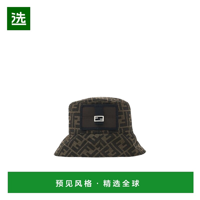 香港直邮Fendi 徽标帽子 JUP057AMNZ潮流穿搭休闲时尚高级感正品