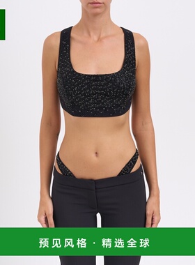 1h可退 香港直邮Elisabetta Franchi 女士 CRYSTALS 上衣 MRT04J5