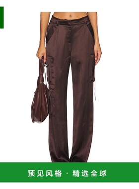1h可退 香港直邮retrofete 女士 Andre 裤子 SS236539 brown棕色