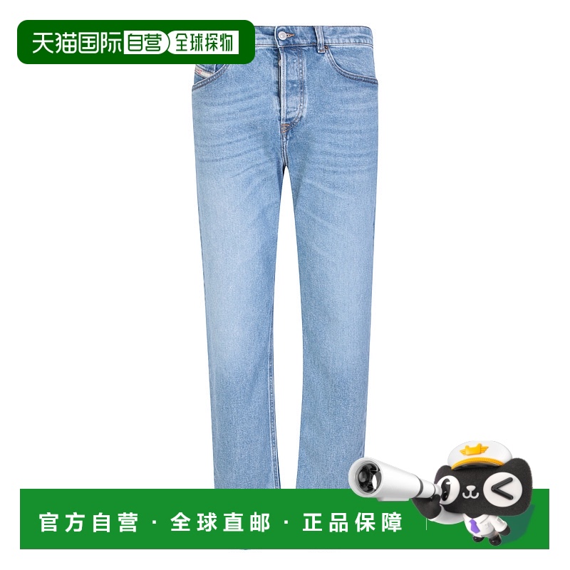 1h可退 欧洲直邮DIESEL 男士牛仔裤直筒休闲春秋款A035719B92L01