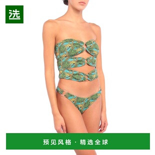 1h可退 香港直邮reina olga 女士 比基尼 green绿色 舒适时尚