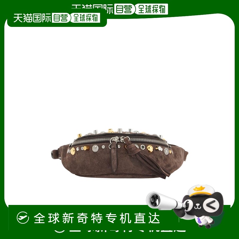 香港直邮Valentino 拉链腰包 YB0D08CMC牛皮华伦