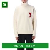 Paris Coeur 男士 香港直邮Ami Ami 巴黎羊毛高领上衣 UKS