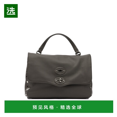 1h可退 香港直邮Zanellato 女士 棕色皮革手袋 POSTINASAETAS0680