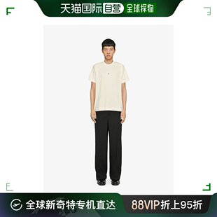 欧洲直邮GIVENCHY 男士 T恤 纪梵希 LOGO刺绣修身