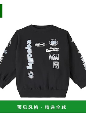 1h可退 香港直邮Molo 女童 Magni 印花棉质针织运动衫童装