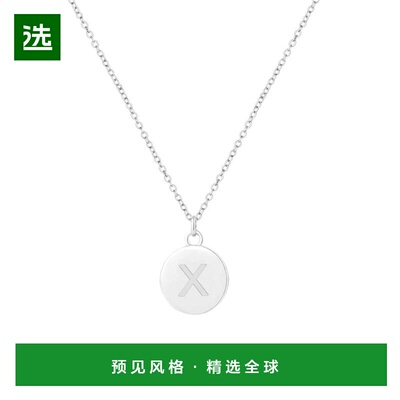 1h可退 【美国直邮】Savvy Cie Jewels 个性化首字母吊坠项链 纯
