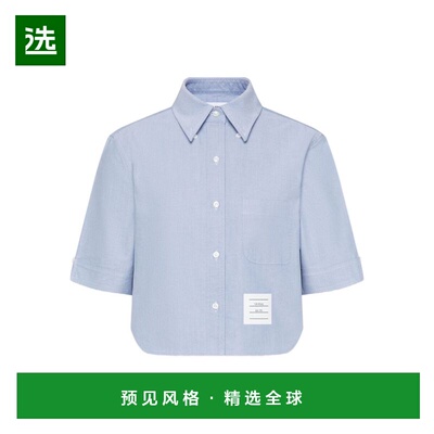 香港直邮THOM BROWNE 女士衬衫 FLL205AF0313480 SS2026 浅蓝色