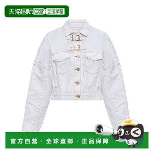 百搭舒适正品 香港直邮Ganni J16586614时尚 牛仔外套 流行穿搭 长袖