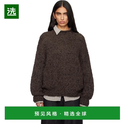 1h可退 香港直邮Lauren Manoogian 女士 棕色 Handknit Paint Rol