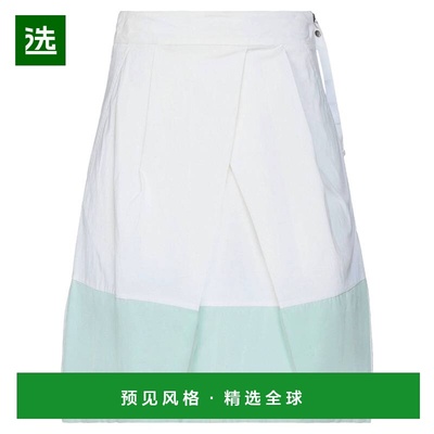 1h可退 香港直邮Lorena Antoniazzi 女士 迷你半身裙 green绿色