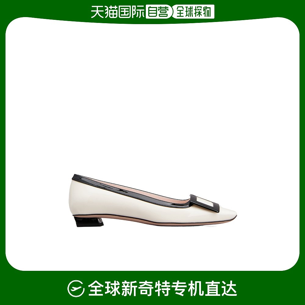 香港直邮Roger Vivier Belle Vivier Net 徽标平底鞋 RVW00736120