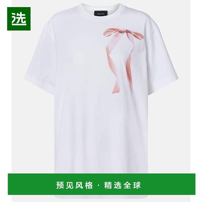 1h可退 香港直邮Simone Rocha 蒙娜·罗莎 女士 印花棉质针织T恤