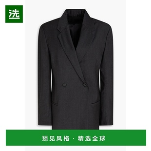 外套 1h可退 双排扣羊毛西装 女士 234WRTWBL208FB 香港直邮toteme