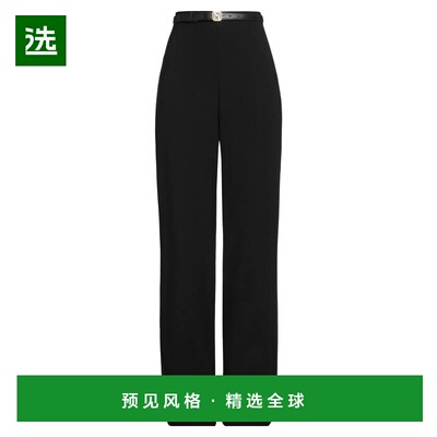 1h可退 香港直邮Elisabetta Franchi 女士 居家裤子 black黑色 舒