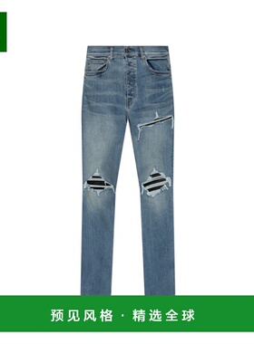 1h可退 香港直邮AMIRI 男士牛仔裤 PXMD0010950 CO 蓝色 Jeans wi