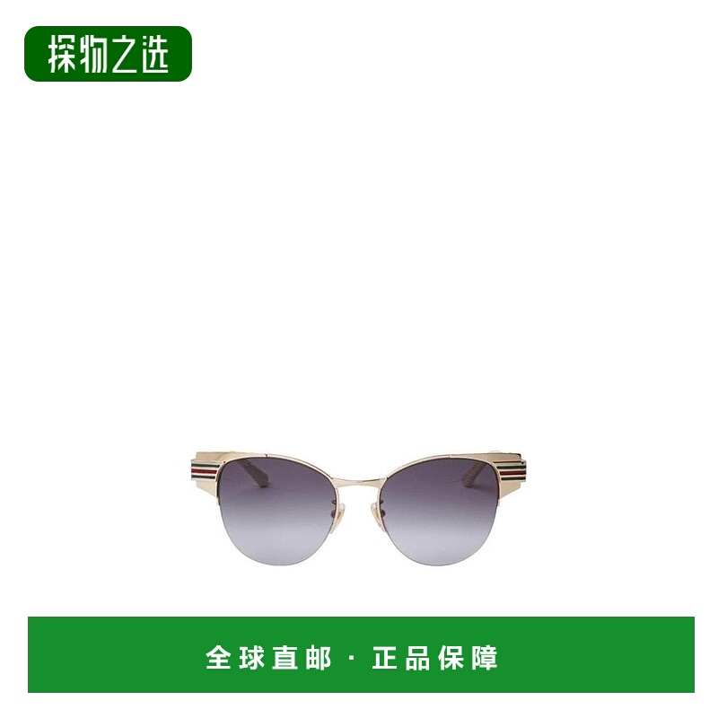 Gucci 徽标细节太阳镜 GG0521S古驰时尚百搭舒适高级感