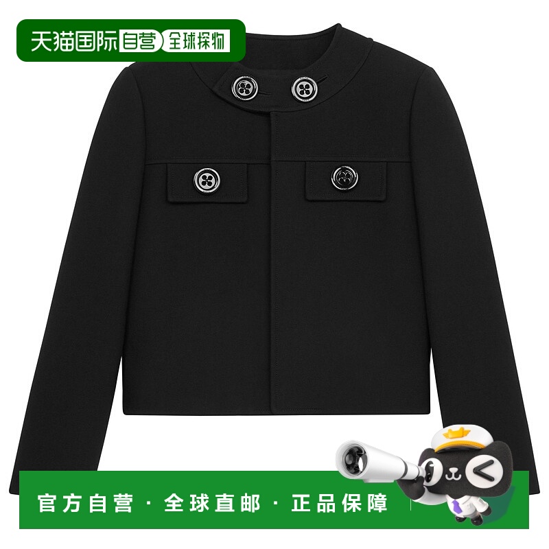 1h可退 香港直邮Celine 思琳 女士 Brompton 双羊毛夹克(gauffere