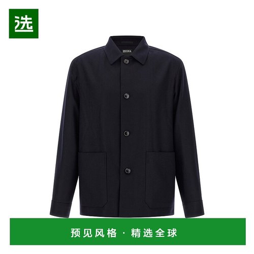 1h可退 香港直邮Zegna 杰尼亚 男士 'Alpe' 衬衫式服装 231C00A21