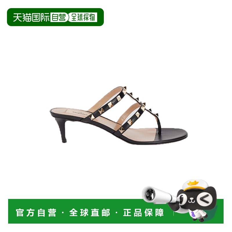 【99新未使用】香港直邮Valentino Rockstud 铆钉高跟凉鞋 WS0AV5