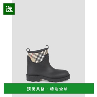 香港直邮BURBERRY 男士靴子 8111695A1189 AW2025 黑色 Marsh Sta