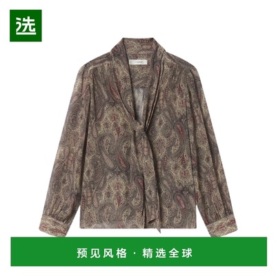 香港直邮FRAME 女士衬衫 WP26WBL016ECMU SS2026 花色 长袖衬衫