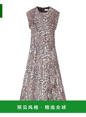 1h可退 香港直邮GANNI 女士连衣裙 T4181943 SS2025 黄色