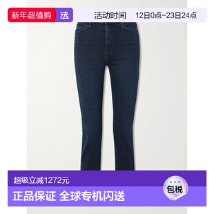 1h可退 香港直邮mother 女士 Dazzler 及踝中腰直筒牛仔裤 168610