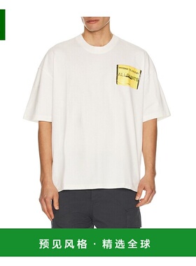 1h可退 香港直邮Allsaints 男士 Violation 水手领T恤 M018PD