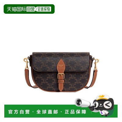 香港直邮Celine FOLCO TRIOMPHE单肩包 122652GTL.