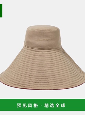 1h可退 香港直邮Jacquemus 女士 Le Chapeau Lagrima 超大号遮阳