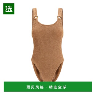 1h可退 香港直邮HUNZA G 女士 Domino 泳衣 SDOMINOSHM brown棕色