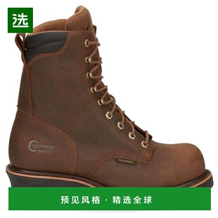 【美国直邮】CHIPPEWA男士时装靴系带防水真皮潮流时尚 透气百搭