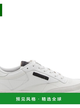 1h可退 香港直邮Reebok 锐步 男士 白色皮质运动鞋 RMIA011C99LEA