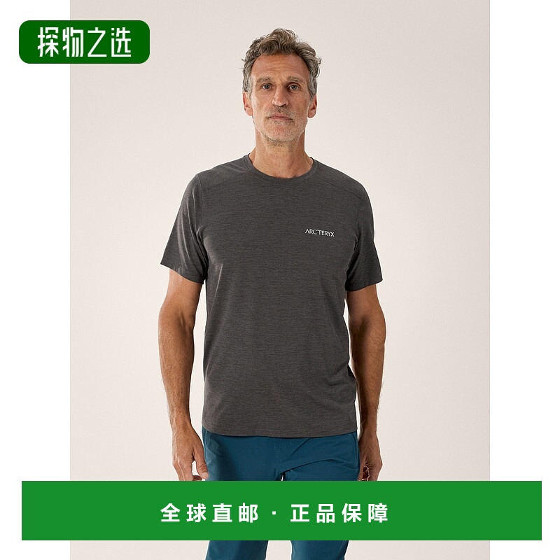 欧洲直邮Arc'teryx 始祖鸟 CORMAC ARC'BIRD LOGO短袖衫 男装